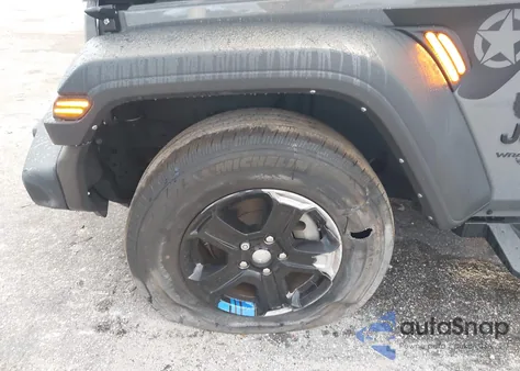 2021 Jeep Wrangler Unlimited Sport S 4X4 из США, поврежденный, VIN 1C4HJXDN3MW812619